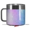 Skin Decal Wrap compatible with Yeti Coffee Mug 14oz Dynamic Blue Galaxy - 14 oz CUP NOT INCLUDED by WraptorSkinz