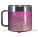 Skin Decal Wrap compatible with Yeti Coffee Mug 14oz Dynamic Cotton Candy Galaxy - 14 oz CUP NOT INCLUDED by WraptorSkinz