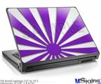 Laptop Skin (Small) - Rising Sun Japanese Purple