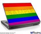Laptop Skin (Small) - Rainbow Stripes