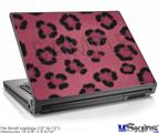 Laptop Skin (Small) - Leopard Skin Pink