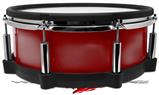 Skin Wrap works with Roland vDrum Shell PD-140DS Drum Solids Collection Red Dark (DRUM NOT INCLUDED)