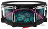 Skin Wrap works with Roland vDrum Shell PD-140DS Drum Linear Cosmos Teal (DRUM NOT INCLUDED)