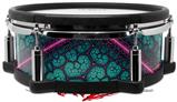 Skin Wrap works with Roland vDrum Shell PD-108 Drum Linear Cosmos Teal (DRUM NOT INCLUDED)