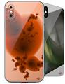 2 Decal style Skin Wraps set for Apple iPhone X and XS Blastula