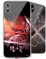 2 Decal style Skin Wraps set for Apple iPhone X and XS Complexity