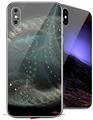 2 Decal style Skin Wraps set for Apple iPhone X and XS Copernicus 06