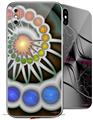 2 Decal style Skin Wraps set for Apple iPhone X and XS Copernicus