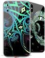 2 Decal style Skin Wraps set for Apple iPhone X and XS Druids Play