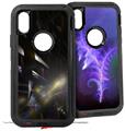 2x Decal style Skin Wrap Set compatible with Otterbox Defender iPhone X and Xs Case - Bang (CASE NOT INCLUDED)