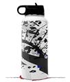 Skin Wrap Decal compatible with Hydro Flask Wide Mouth Bottle 32oz Baja 0018 Blue Royal (BOTTLE NOT INCLUDED)
