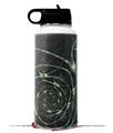 Skin Wrap Decal compatible with Hydro Flask Wide Mouth Bottle 32oz Spirals2 (BOTTLE NOT INCLUDED)