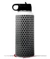 Skin Wrap Decal compatible with Hydro Flask Wide Mouth Bottle 32oz Mesh Metal Hex 02 (BOTTLE NOT INCLUDED)