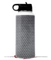 Skin Wrap Decal compatible with Hydro Flask Wide Mouth Bottle 32oz Mesh Metal Hex (BOTTLE NOT INCLUDED)