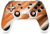 Skin Decal Wrap works with Original Google Stadia Controller Paint Blend Orange Skin Only CONTROLLER NOT INCLUDED