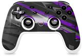 Skin Decal Wrap works with Original Google Stadia Controller Baja 0014 Purple Skin Only CONTROLLER NOT INCLUDED