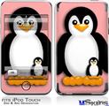 iPod Touch 2G & 3G Skin - Penguins on Pink