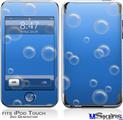 iPod Touch 2G & 3G Skin - Bubbles Blue