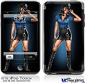 iPod Touch 2G & 3G Skin - Police Dept Pin Up Girl