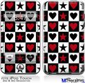 iPod Touch 2G & 3G Skin - Hearts and Stars