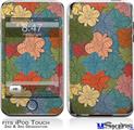 iPod Touch 2G & 3G Skin - Flowers Pattern 01