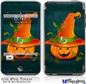 iPod Touch 2G & 3G Skin - Halloween Mean Jack O Lantern Pumpkin
