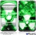 iPod Touch 2G & 3G Skin - RadioActive Green