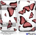 iPod Touch 2G & 3G Skin - Butterflies Pink