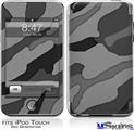iPod Touch 2G & 3G Skin - Camouflage Gray