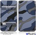 iPod Touch 2G & 3G Skin - Camouflage Blue