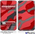 iPod Touch 2G & 3G Skin - Camouflage Red