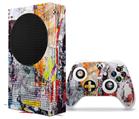 WraptorSkinz Skin Wrap compatible with the 2020 XBOX Series S Console and Controller Abstract Graffiti (XBOX NOT INCLUDED)