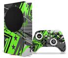 WraptorSkinz Skin Wrap compatible with the 2020 XBOX Series S Console and Controller Baja 0032 Neon Green (XBOX NOT INCLUDED)
