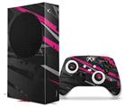 WraptorSkinz Skin Wrap compatible with the 2020 XBOX Series S Console and Controller Baja 0014 Hot Pink (XBOX NOT INCLUDED)