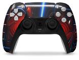 WraptorSkinz Skin Wrap compatible with the Sony PS5 DualSense Controller Quasar Fire (CONTROLLER NOT INCLUDED)