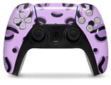 WraptorSkinz Skin Wrap compatible with the Sony PS5 DualSense Controller Purple Cheetah (CONTROLLER NOT INCLUDED)