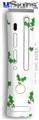 XBOX 360 Faceplate Skin - Holly Leaves on White