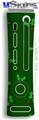 XBOX 360 Faceplate Skin - Holly Leaves on Green