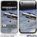 iPhone 3GS Skin - Hubble Images - Hubble Orbiting Earth