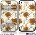 iPhone 3GS Skin - Flowers Pattern 19