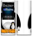 iPod Nano 5G Skin - Penguins on White