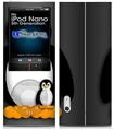 iPod Nano 5G Skin - Penguins on Black
