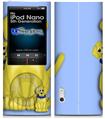 iPod Nano 5G Skin - Puppy Dogs on Blue