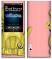 iPod Nano 5G Skin - Puppy Dogs on Pink