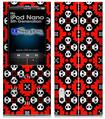 iPod Nano 5G Skin - Goth Punk Skulls