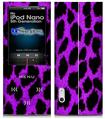 iPod Nano 5G Skin - Purple Leopard