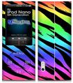 iPod Nano 5G Skin - Tiger Rainbow