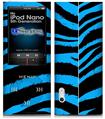 iPod Nano 5G Skin - Zebra Blue