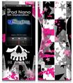 iPod Nano 5G Skin - Scene Kid Girl Skull
