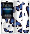 iPod Nano 5G Skin - Butterflies Blue
